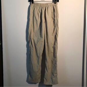 Solumbra Women’s Elastic Waist Sun Protection Pants - Tan, Lightweight, Relaxed